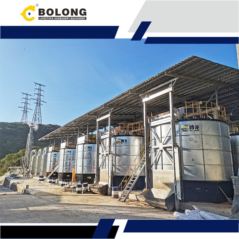 Bolong industrial composting tank for farm: High-efficiency aerobic fermentation, helping to maximize the resource utilization